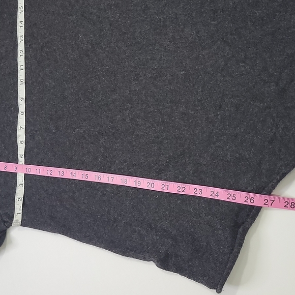 Joie Asymmetrical Gray Sweater SZ M - Picture 6 of 7